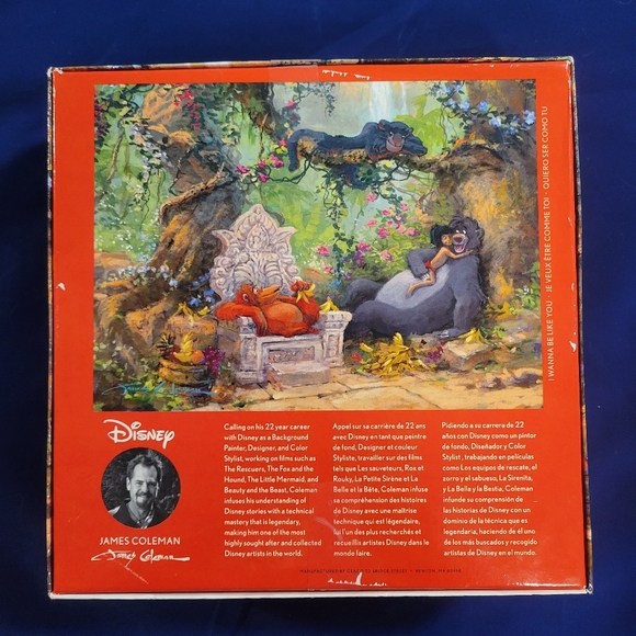 Disney I Wanna Be Like You Jungle Book 1000 pcs jigsaw puzzle OUT OF PRINT 2016 - Picture 5 of 10